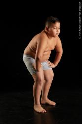 Underwear Man White Standing poses - ALL Overweight Standing poses - simple Standard Photoshoot  Academic